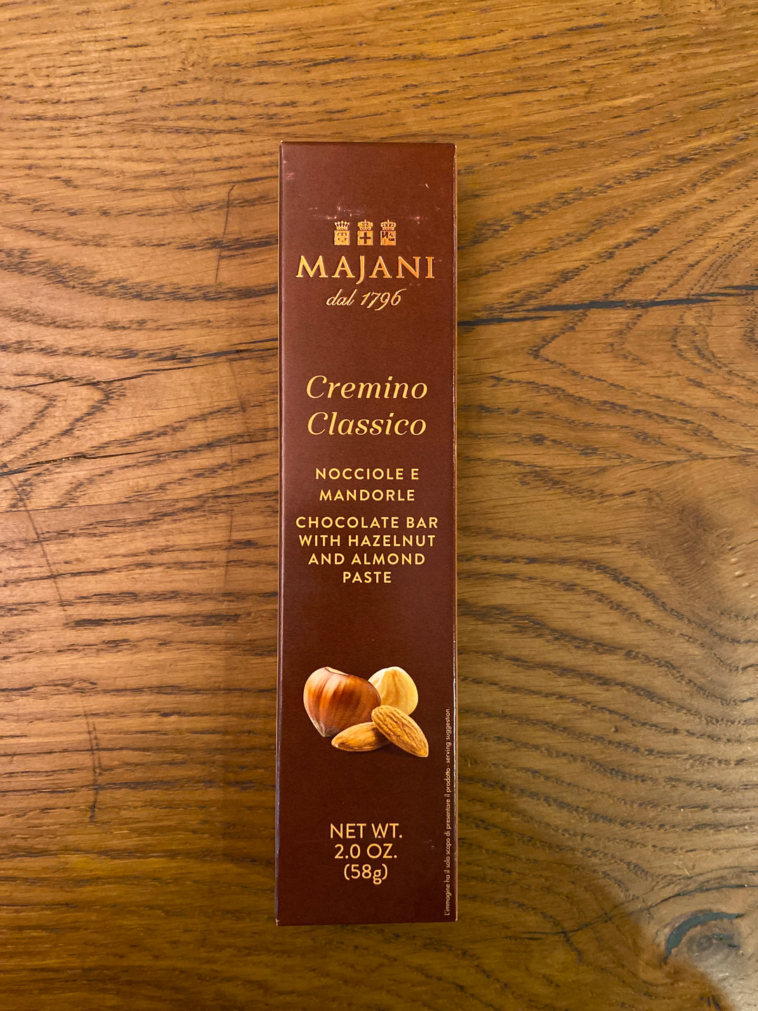 Majani Cremino Classico Nocciole 58 g.